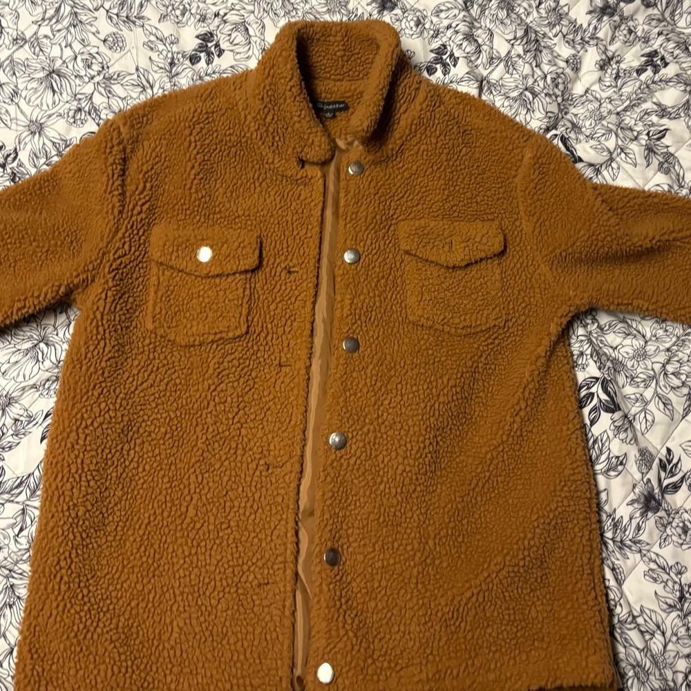 Shinestar Women’s  Brown Sherpa Jacket